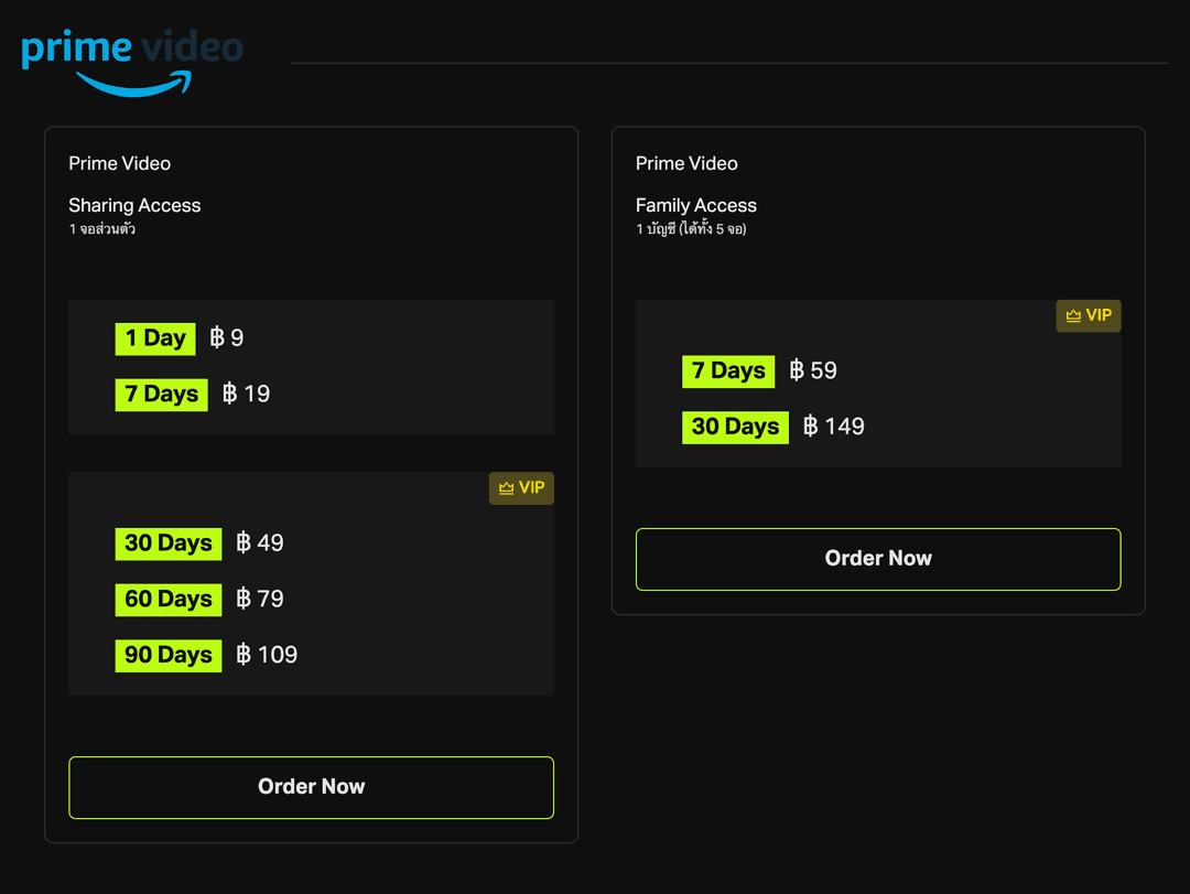 Dokmai Store Price List Netflix Premium Plan