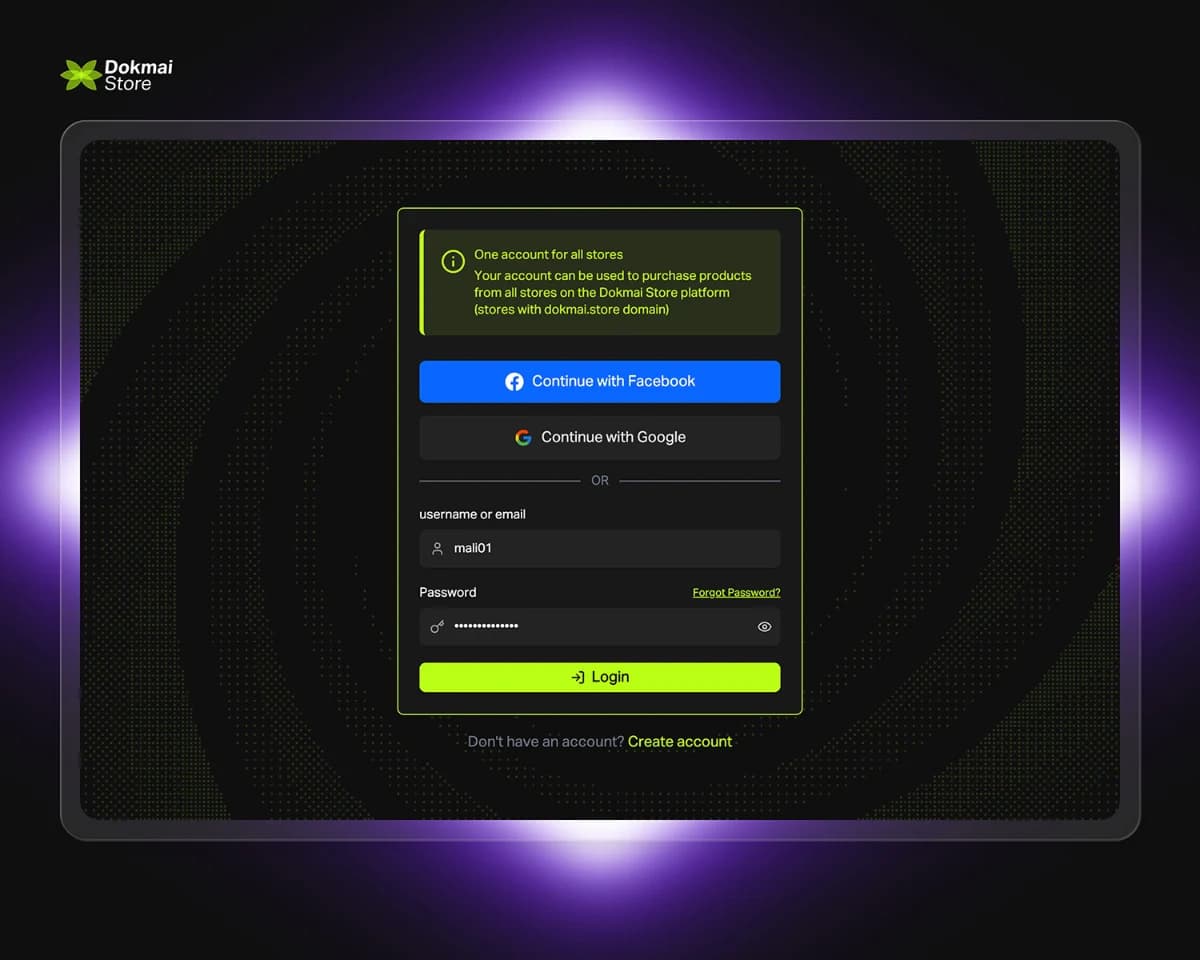 Flexible Sign-In